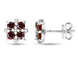 Серьги, гранат, Венгрия