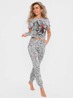 Костюм с брюками ВИКТОРИЯ (серый №3/1) - Ивановская трикотажная компания фото 2