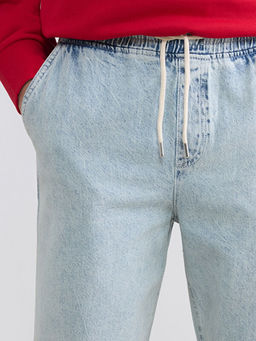 Loose Fit Erkek Jean Pantolon