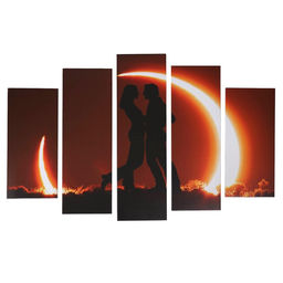 УЦЕНКА Модульная картина Влюблённая пара (2-23?52; 2-24?70; 1-24?80) 120?80 см