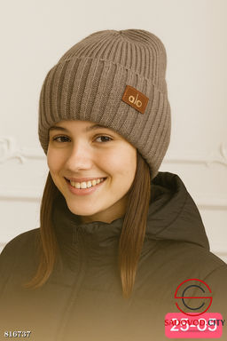 Шапка внутри подкладка на флисе - Bruno фото 4