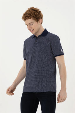 Мужская темно-синяя футболка - U.s. polo assn фото 3