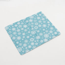 Коврик охлаждающий (гель), 50 х 40 см, снежинки