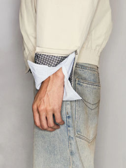 Куртка с контрастной подкладкой / Zarina  фото 8