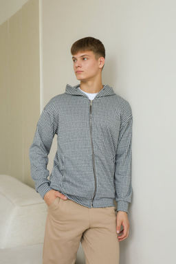 С НАЧЁСОМ Толстовка мужская футер 3х нитка качества ПЕНЬЕ - Knitka wear фото 2