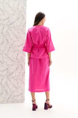 Комплект изо льна с вискозой - Elletto фото 5