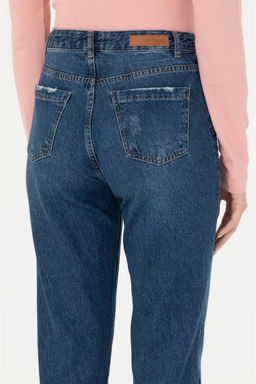 Женские темно-синие джинсовые брюки Неожиданная скидка в корзине - U.s. polo assn фото 7