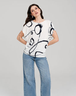 Футболка кимоно-баллон 02.8.35 - Sahar art lab фото 2