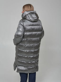 Пальто Luxury Moda 1169 серый
