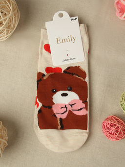 Носки р. 35-40 Медведь короткие / L813 /уп 10/1200/ ОДНА ПАРА/ МАРКА - Галеонтрейд фото 5