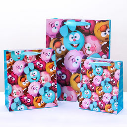 Пакет ламинированный Смешарики Лучшие друзья 31 х 40 х 11 см  фото 4