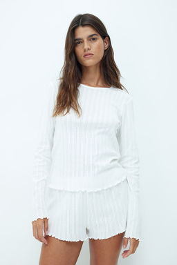 Pijama en punto pointelle - H&m фото 3