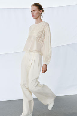 ZW COLLECTION EMBROIDERED SHIRT - Zara фото 11