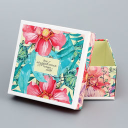 Цена за 5 шт. Коробка подарочная складная, крышка-дно, Комплимент, 10?10?5 см без окна - UPAK LAND фото 5