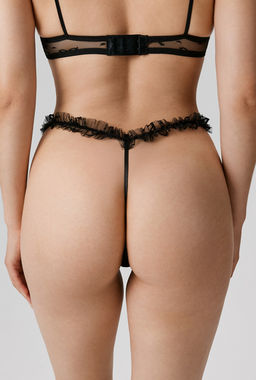 Infinity / Трусы стринг жен Surprisa черный - Infinity Lingerie фото 3