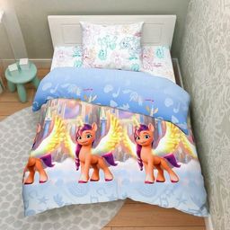 КПБ My Little Pony Санни поплин хлопок 100% 1, 5 сп. - Лен поволжья фото 2