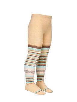 OMSA kids Collant 11P11-3 в полоску - Blu Сhiaro  фото 4