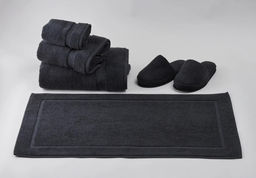 Коврик для ванной 50х80см 800гр черный - Уютности фото 2
