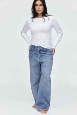 Fitted cotton top - H&m фото 2