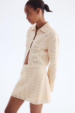 Minifalda efecto crochet - H&m фото 5