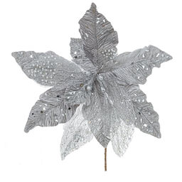 Цветок искусственный "Пуансеттия", L48 W48 H38 см