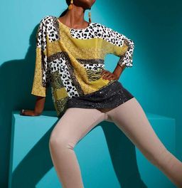 Блузка 2 в 1, желтая