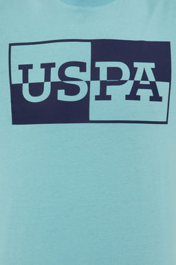 Erkek Turkuaz Bisiklet Yaka Ti__rt