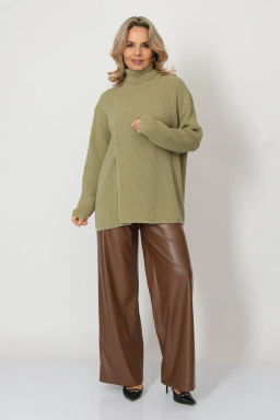Джемпер И 004 с разрезом - Злата Стиль фото 17