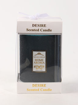Свеча ароматическая в стекле "HOME AROMA" 200 гр, 8,5х8,5х10 см, цветочная пыльца и воск