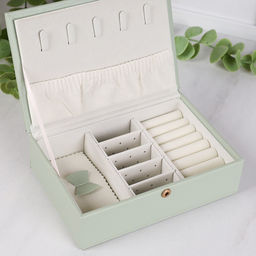 Шкатулка для украшений 18х12,3х5,3см / A328 /уп 72/ - Галеонтрейд фото 6