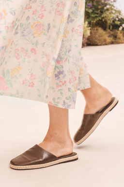FLWRS SKRT CTTN / Crudo medio - Zara фото 4