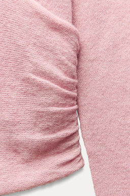 FLORAL KNIT TOP - Zara фото 9