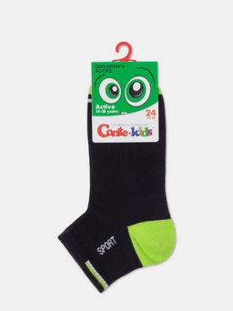 Цена за 2 пары CONTE-KIDS ACTIVE (короткие) Носки детские черный