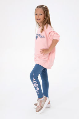 K_z _ocuk A__k Pembe Pijama Tak_m_ Sepette S_rpriz _ndirim - U.s. polo assn фото 10