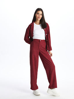 Kad?n Dar Fit D?z Pantolon