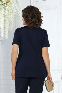 Платье Ninele 7431-Р темно-синий - Mira fashion фото 1965