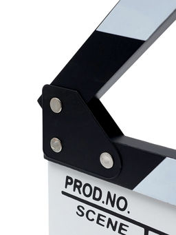 Кинохлопушка режиссёра, белая, 20×20 см