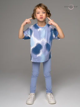 Костюм Мун краска индиго-голубой - Sovalina фото 2