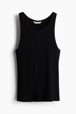Camiseta sin mangas en canal? de mezcla de seda - H&m фото 4