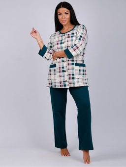 Пижама, домашний костюм ДК-188-изумруд - Ihomelux фото 4