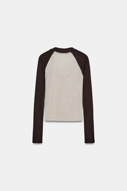 CONTRAST POLO COLLAR T-SHIRT - Zara фото 15