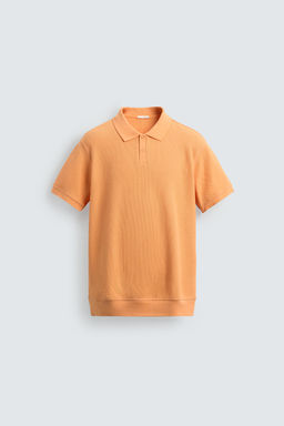 POLO PIQU? REGULAR FIT / Naranja - Zara фото 8