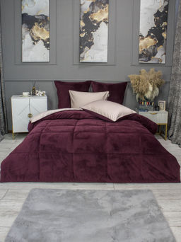 Sheffild Premium (бургунди коралл) АВС Cotton комплект