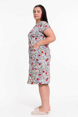 Халат М32012и серый - Елена фото 3