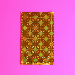 Цена за 50 шт. Пакет подарочный голографический с липкой лентой, «Шарм», 7.5×12+2 см, МИКС