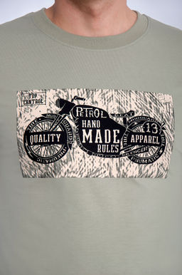 Арт. 61134 Футболка мужская 48-56 (5 шт) Цвет:полынь - Идеал фото 6