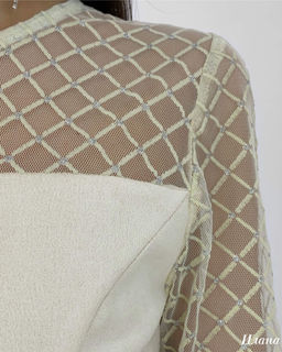 Платье Илана (молочный) - Nadi bordo фото 5