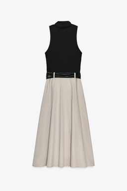 BELTED COMBINATION DRESS - Zara фото 9