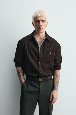 LIMITED EDITION STRIPED JACQUARD SHIRT