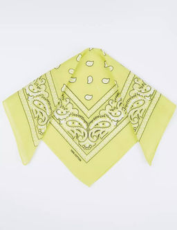 K12608 Платок-бандана 55 см / 55 см СВ_ЗЕЛЕНЫЙ